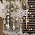 abordables Ornements-Lot de 18 décorations de Noël transparentes à suspendre pour sapin de Noël, glaçons en acrylique transparent et flocons de neige, décorations de Noël à suspendre pour sapin de Noël