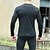 billige joggedresser-Herre Joggedress 2 deler Avslappet Høst Langermet Hold Varm Myk Trening Treningsøkt Løp Sports Sportsklær Fargeblokk Svart Militærgrønn Kakifarget