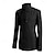 abordables Manteaux &amp; vestes-Homme Manteau de campagne Caban Trench du quotidien Vacances Automne hiver Polyester Chaud Vêtements d&#039;extérieur Vêtement Tenue Mode Classique Plein Poche Mao Double Boutonnage
