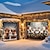 cheap Christmas Garage Door Covers-Christmas Outdoor Garage Door Cover Xmas Banner Highland Cattle Large Christmas Backdrop Decoration for Holiday Outdoor Garage Door Home Wall Decorations
