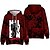 abordables Sweats à capuche-Halloween Michael Myers Sweat à capuche Imprime Art graphique Pour Couple Homme Femme Adulte Halloween Carnaval Mascarade Impression 3D Casual Quotidien