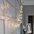 abordables Guirlandes solaires-lumières de feu d&#039;artifice solaires en forme d&#039;étoile, guirlandes lumineuses solaires suspendues en fil de cuivre 50/100 LED pour la décoration d&#039;arbre de jardin