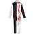 billige Herrekostumer-Fancy kostume Flyverdragt Klovn Kunst klovnen Terrifier Skræmmende kostume Voksne Herre Halloween Karneval Ydeevne Nemme Halloween kostumer Klæd dig ud