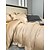 baratos Coleção de elite-Conjunto de cama com capa de edredom de 4 peças, 100% algodão orgânico, tecido macio e respirável, inclui capa de edredom e fronhas para um sono confortável