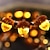 abordables Éclairage intérieur sur batterie et USB-Guirlandes lumineuses de glands pour Thanksgiving lumières féeriques à piles décorations lumineuses d'automne pour la maison guirlande d'automne chambre arbre décor de fête d'Halloween