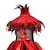 baratos Vampiros Sanguinários-Bruxa Vampiros Scarlet Witch Dia das Bruxas Roupa Fantasia fantasia Noite de Walpurgis Crianças Para Meninas Carnaval Espetáculo Festa Fantasias fáceis de Halloween Vestir-se