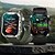 cheap Smartwatch-T26 Smart Watch 1.96 inch Smartwatch Fitness Running Watch Bluetooth Temperature Monitoring Pedometer Call Reminder Compatible with Android iOS Women Men Long Standby Hands-Free Calls Waterproof IP68