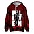 abordables Sweats à capuche-Halloween Michael Myers Sweat à capuche Imprime Art graphique Pour Couple Homme Femme Adulte Halloween Carnaval Mascarade Impression 3D Casual Quotidien