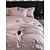 baratos Coleção de elite-Conjunto de cama com capa de edredom de 4 peças, 100% algodão orgânico, tecido macio e respirável, inclui capa de edredom e fronhas para um sono confortável