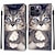 voordelige iPhone-hoesjes-telefoon hoesje Voor iPhone 14 Pro Max Plus 13 12 11 Pro Max Achterkant met standaard met polsband Kaartsleuf Retro TPU PU-nahka