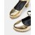 abordables Semi-formel-Escarpins Mary Jane à talons carrés et paillettes dorées pour femmes – chaussures de soirée à plateforme scintillantes pour mariages et événements officiels