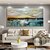 baratos Pinturas de Paisagens-Mintura artesanal paisagens marinhas pinturas a óleo sobre tela arte de parede decoração moderna paisagem abstrata imagem para decoração de casa rolou sem moldura pintura não esticada