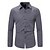 cheap Men&#039;s Non Iron Shirts-Men&#039;s Shirt Dress Shirt Button Up Shirt Plaid Wedding Party Red Green Gray Long Sleeve Lapel Spring &amp;  Fall Clothing Apparel