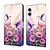 abordables Coques iPhone-téléphone Coque Pour iPhone 16 15 14 Pro Max Plus 13 12 11 Pro Max Mini Coque Arrière avec Support Antichoc Rétro faux cuir