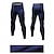 economico Pantaloni da Corsa &amp; Collant-Per uomo Ghette Pantaloni da corsa Leggings a Compressione Pantaloni da tuta Tasca Fascia Elastica Vita Alta Collant Interno All'aperto Sport &amp; Outdoor Estate Autunno Asciugatura Rapida Leggero