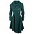 economico Cime-Punk &amp; Gotico Steampunk Cappotto Trench Con cappuccio Taglie Forti Slim Fit Per donna Casual Quotidiano Adulti Cappotto Autunno &amp; Inverno