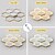 abordables Plafonniers à intensité variable-Plafonniers à LED à intensité variable en continu, 7 têtes, formes géométriques modernes, plafonnier encastré élégant, gel de silice en aluminium pour salon, salle à manger, cuisine 110-240 V,