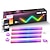 cheap Smart Home Lights-LED Smart Light RGBIC 3D Wall Light Glide Smart Wall Sconces for Gaming and Living Room Multicolor Customizable Music Sync Game Decor LED Light Bar Works with Alexa and Google Assistant