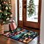 billige juletepper og matter-julepynt dørmatte nøtteknekkere kjøkkenmatte gulvmatte sklisikre teppe oljetett teppe innendørs utendørs matte soveromsdekor baderomsmatte inngangsteppe