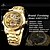 billige Mekaniske ure-FORSINING Mænd Mekanisk Ur Luksus Stort Urglas Udendørs Forretning Hul Skeleton Automatisk Selvdrevne Tourbillon Luminøs Rustfrit Stål Rem Ur
