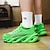 baratos Ténis para Homem-tênis esportivos masculinos de malha verde neon – tênis de corrida leves e respiráveis com design de sola exclusivo para uso esportivo e casual