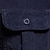 abordables camisa con botones para hombre-Hombre Camisa Camisa de verano Abotonar la camisa Camisa de Pana Negro Blanco Azul Marino Manga Larga Plano Cuello Vuelto Casual Diario Abotonar Ropa Moda Ropa de calle Clásico
