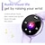 abordables Relojes inteligentes-KT77 Reloj inteligente 1.46 pulgada Smartwatch Reloj elegante Bluetooth Podómetro Recordatorio de Llamadas Seguimiento del Ejercicio Compatible con Android iOS Mujer Hombre Larga espera Llamadas con