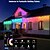 economico Luci intelligenti-Luci Eave RGBIC Waterproof Smart LED Tuya WiFi Luci Stringa Esterne Permanente Disponibili in 10M 20LEDs 15M 30LEDs 30M 60LEDs e 45M 90LEDs