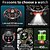 cheap Smartwatch-HT22 Smart Watch 1.46 Inch Screen Bluetooth Call IP68 Waterproof LED Flashlight Large Battery 100 Sports GPS Fitness Track Smart Watch