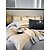 baratos Coleção de elite-Conjunto de cama com capa de edredom de 4 peças, 100% algodão orgânico, tecido macio e respirável, inclui capa de edredom e fronhas para um sono confortável