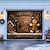 billige Julegarasjeportdeksler-jul utendørs garasjeport deksel julebanner pepperkaker godteri hus stor jule bakteppe dekorasjon for ferie utendørs garasjeport hjem veggdekorasjoner
