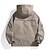 preiswerte Wasserdichte Jacken-Herren Soft Shell Jacke Wanderjacke Draussen Windundurchlässig Wasserdicht Windbreaker-Jacke Reisen Schwarz Purpur Braun Grün Khaki