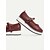 economico Scarpe vintage da donna-scarpe da donna Mary Jane rosse con plateau, dettagli brogue e cinturino con fibbia – calzature casual in stile vintage per l&#039;uso quotidiano