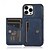economico Cover per iPhone-telefono Custodia Per iPhone 17 Pro Max 17 Air 16 15 14 Pro Max Plus 13 12 11 Pro Max Mini Copertura Posteriore con Supporto Magnetico Slot per Carte Retrò TPU Pelle PU