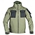 economico Fleece &amp; Giacche 3 in 1-Per uomo Giacca tattica militare Giacca da combattimento Giacca da escursionismo All&#039;aperto Patchwork Impermeabile Antivento Giacca Arrampicata Campeggio / Escursionismo / Speleologia Viaggio Verde