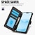 abordables Coques iPhone-téléphone Coque Pour iPhone 16 15 14 Pro Max Plus 13 12 11 Pro Max Étui Portefeuille Protection complète du corps avec Lanière Avec Dragonne Rétro TPU faux cuir