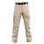 ieftine Pantalonii-Bărbați Pantaloni de luptă Pantaloni Cargo Παντελόνι πεζοπορίας Militar În aer liber Fit regulat Impermeabil Respirabil Uscare rapidă Pantaloni Negru Verde Vânătoare Alpinism Camping / Drumeții