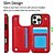 cheap iPhone Cases-Phone Case For iPhone 16 Pro Max Plus iPhone 15 Pro Max Plus iPhone 14 13 12 11 Pro Max Plus Mini SE Back Cover with Stand Holder Card Slot Shockproof Retro TPU PU Leather
