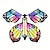 cheap Gags &amp; Practical Joke Toys-Rainbow Butterfly Trio Set - Colorful, Delicate, and Poseable Wings - Novelty Toys for Easter, Halloween, and Christmas Gifts