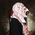 preiswerte Masken-Clown / Kunst der Clown Halloween Maske / Vollkopf Gruseliges Kostüm Erwachsene Herren / Damen Halloween / Karneval Karneval Party Einfache Halloween-Kostüme Verkleiden