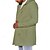 abordables Manteaux &amp; vestes-Homme Caban Trench du quotidien Vacances Automne hiver 50% coton Chaud Vêtements d&#039;extérieur Vêtement Tenue Mode Classique Plein Poche Capuche Double Boutonnage