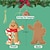 billiga Trädaccessoarer-12 st pepparkaksmansdekorationer för julgran, diverse prydnadsföremål för pepparkaksfigurer i plast, hängande julgransprydnader, 3 tum höga