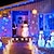 abordables Funciona con energía solar-Elegante cadena de luces solares navideñas para recepción de bodas, 8 modos, IP65, resistente al agua para exteriores&amp;amp;Decoración navideña de año nuevo para interiores