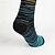 preiswerte Sport-Socken-5 Paare Herren Kompressionsstrümpfe Wandersocken Außen Atmungsaktiv Weich Dehnbar Komfortabel Socken Kompressionssocken Patchwork Chinlon Dunkelgrau Gelb Blau für Jagd Radsport / Fahhrad Camping