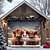 cheap Christmas Garage Door Covers-Christmas Outdoor Garage Door Cover Xmas Banner Highland Cattle Large Christmas Backdrop Decoration for Holiday Outdoor Garage Door Home Wall Decorations