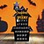 preiswerte Wand-Dekor-Holz Countdown Halloween Sarg Kalender Urlaub Party Countdown Ornament