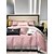baratos Coleção de elite-Conjunto de cama com capa de edredom de 4 peças, 100% algodão orgânico, tecido macio e respirável, inclui capa de edredom e fronhas para um sono confortável