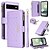 baratos Outras capas para telefone-telefone Capinha Para Pixel 9 Pro Pixel 9 Pro XL Pixel 8 Pro Pixel 8 Pixel 9 Pixel 7 Pixel 7 Pro Capa traseira Com Suporte Zíper Suporte para carregamento sem fio Retro TPU Couro PU