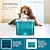 voordelige Borden &amp; Voeders-Honden Katten Kleine pelsdieren Automatische drinkbak / Hondenkattenbakjes 1.6 L ABS + PC Eenvoudige installatie Fontein Voederbakken Effen Muntgroen Grijs Kommen &amp; Voeden Huis Alledaagse kleding