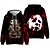 abordables Sweats à capuche-Halloween Michael Myers Sweat à capuche Imprime Art graphique Pour Couple Homme Femme Adulte Halloween Carnaval Mascarade Impression 3D Casual Quotidien